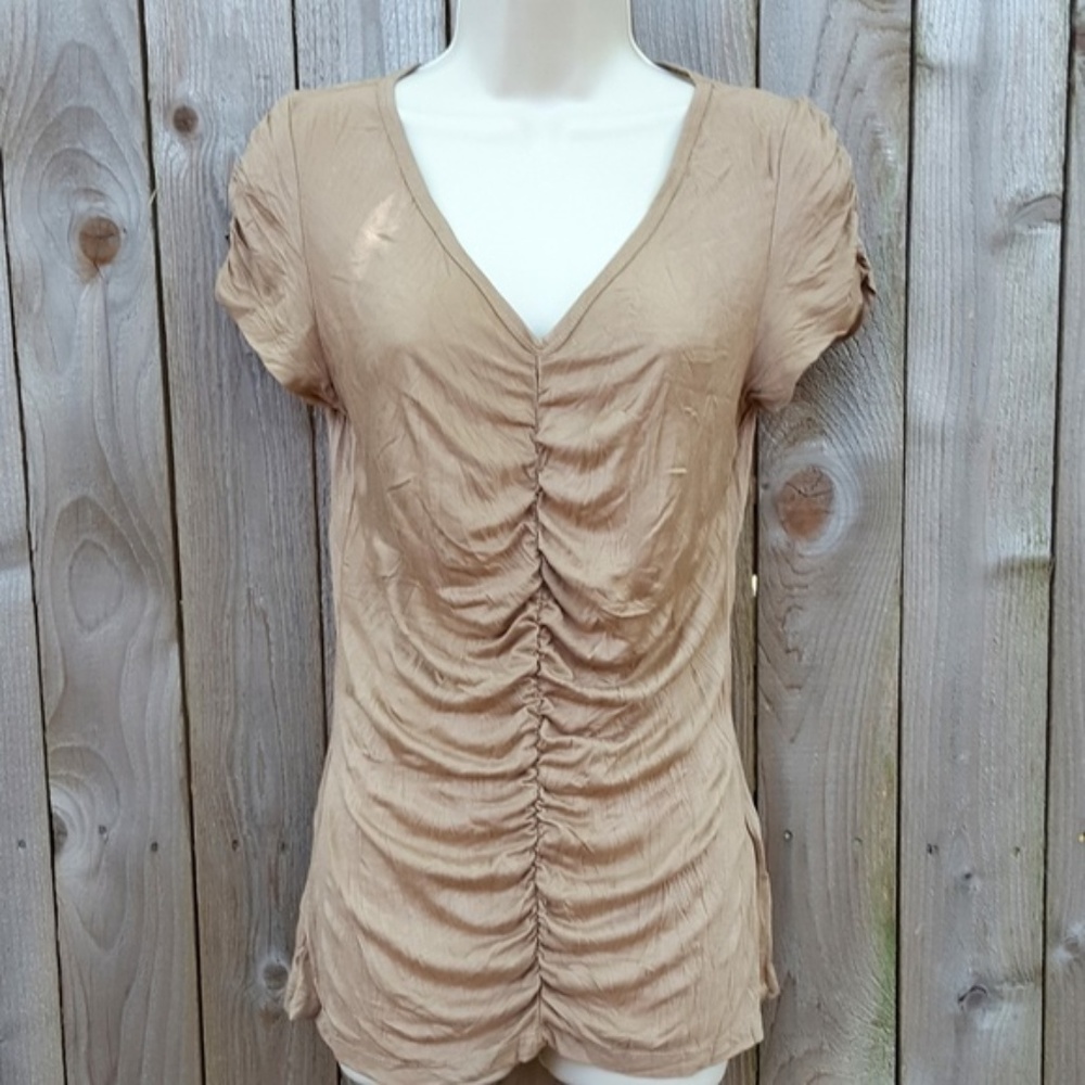 La Reyna Women's Short Sleeves Top, NWT